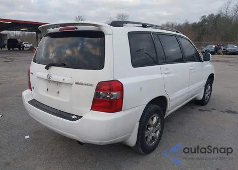 2005 Toyota Highlander V6 from USA, damaged, VIN JTEDP21A650090581